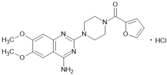 プラゾシン塩酸塩構造式画像